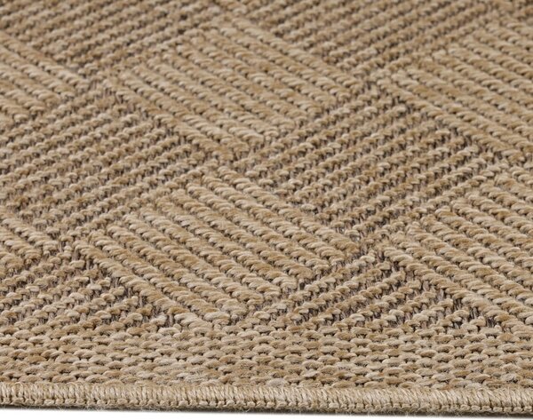 Dywan odpowiedni na zewnątrz w ciemnym naturalnym kolorze 120x170 cm Dhaka – Ayyildiz Carpets