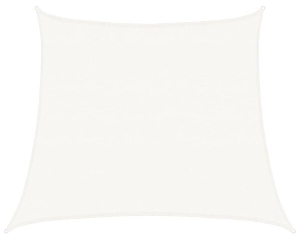 Żagiel przeciwsłoneczny, 160 g/m², biały, 4/5x4 m, hdpe