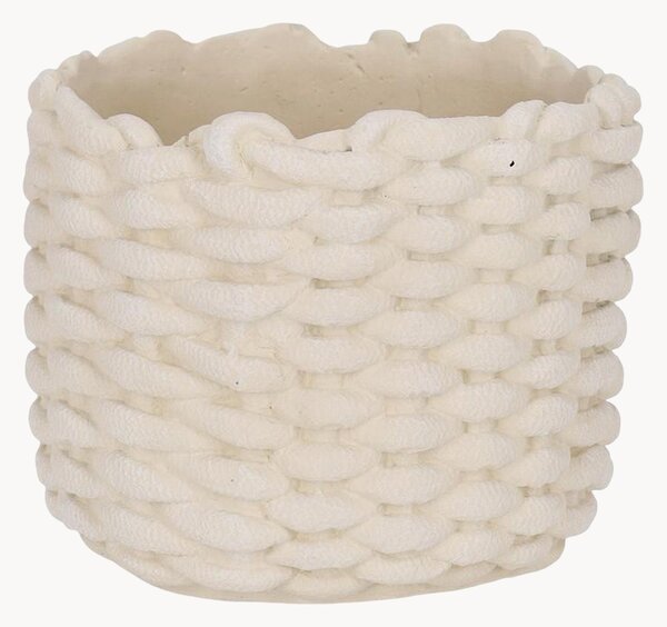 Wazon z ceramiki i cementu Serafim, W 18 cm