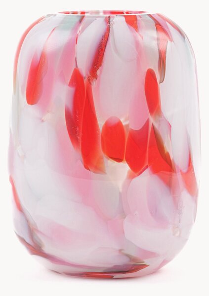 Wazon ze szkła dmuchanego Confetti, W 14 cm
