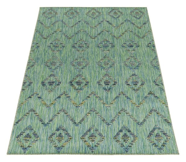 Zielony chodnik odpowiedni na zewnątrz 80x250 cm Bahama – Ayyildiz Carpets