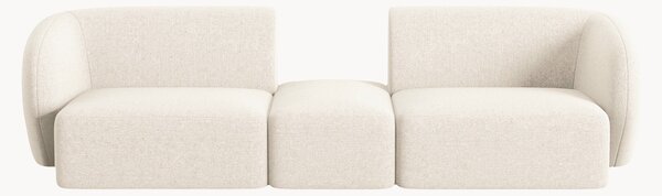 Sofa modułowa z szenilu Paolo (3-osobowa)