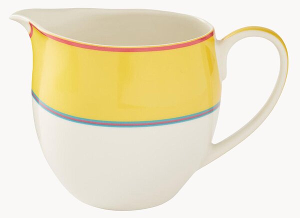 Dzbanek do mleka z porcelany kostnej Calypso, 230 ml