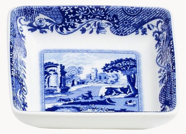 Komplet talerzy z porcelany Blue Italian, 4 elem