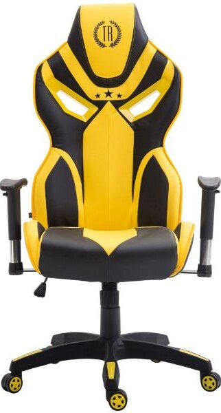 Krzesło biurowe Greta czarny/żółty