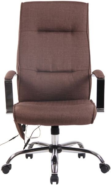 Krzesło biurowe Levi brązowe
