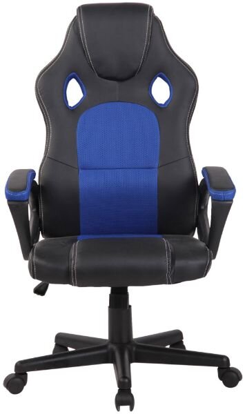 Krzesło biurowe Leyla niebieskie