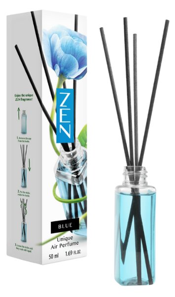 Aromatyczny dyfuzor patyczkowy ZEN BLUE 50 ml
