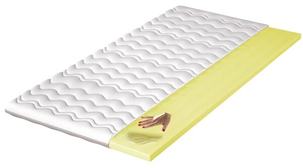 Materac nawierzchniowy z pianką termoelastyczną Visso 80x200