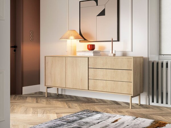 Zestaw mebli do salonu Gradimento Dąb Cremona