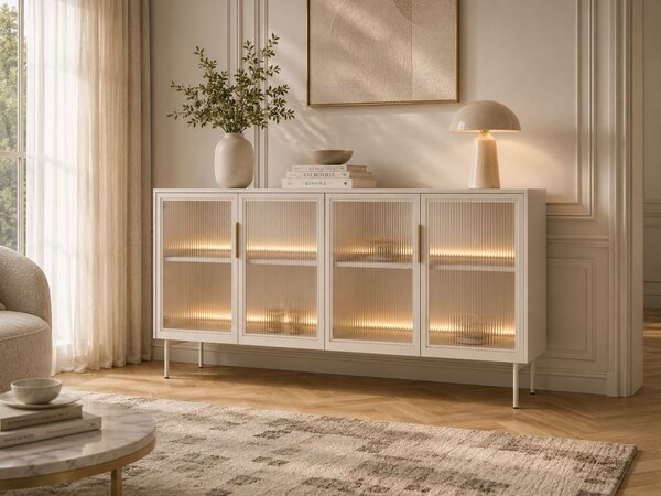 Komoda czterodrzwiowa Lumina Kaszmirowa