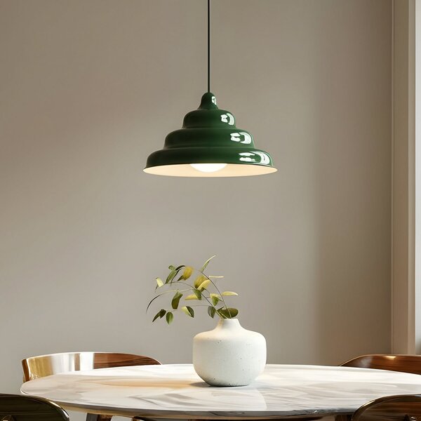 Lampa Wisząca ALDEX, Fala, ściemnialny, zielony, jadalnia, metal, design
