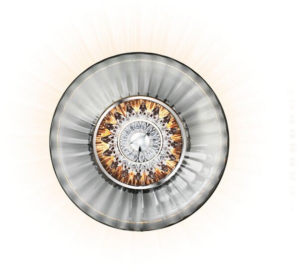 New Wave Optic Lampa Ścienna Smoke - Design By Us DESIGN BY US