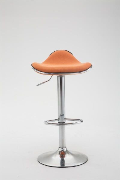 Krzesło barowe Aron pomarańczowe