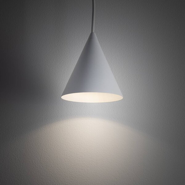 Lampa wisząca ZENITH Nowodvorski Lighting, możliwość ściemniania, biały / opal, salon / jadalnia, metal, nowoczesny