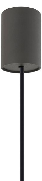 Lampa wisząca ZENITH Nowodvorski Lighting, możliwość ściemniania, aluminiowy / szary / cynkowy, salon / jadalnia, metal, nowoczesny