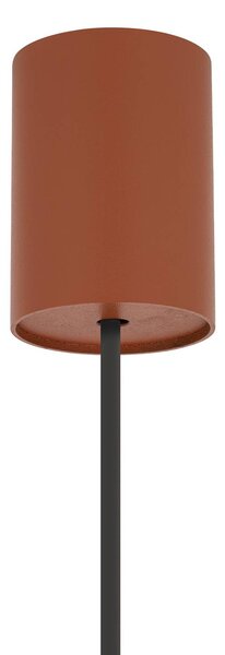 Lampa wisząca ZENITH Nowodvorski Lighting, możliwość ściemniania, brązowy / rdzawy, salon / jadalnia, metal, nowoczesny