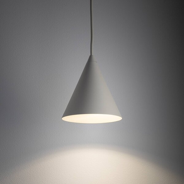 Lampa wisząca ZENITH Nowodvorski Lighting, możliwość ściemniania, aluminiowy / szary / cynkowy, salon / jadalnia, metal, nowoczesny
