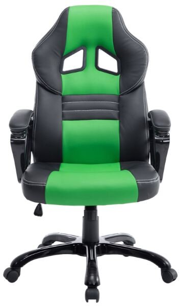Fotel biurowy Adina czarny/zielony