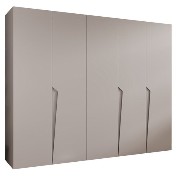 Szafa uchylna otwierana Piano 1 250 wys. 202 cm kaszmir + u. kaszmir