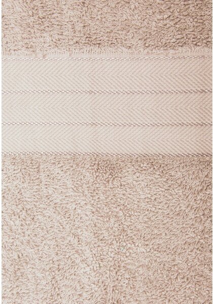 Beżowe bawełniane ręczniki frotte zestaw 4 szt. 50x100 cm – Good Morning