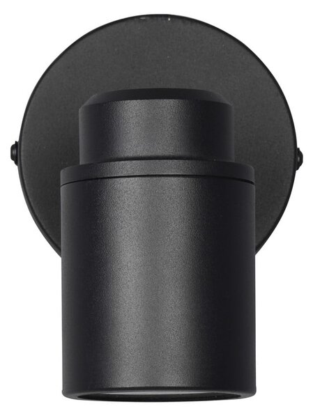 Metalowa lampa punktowa w kolorze matowej czerni 10x9 cm Angelo – Trio