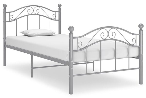 Szara metalowa szafka nocna 100x200 cm B9-H61