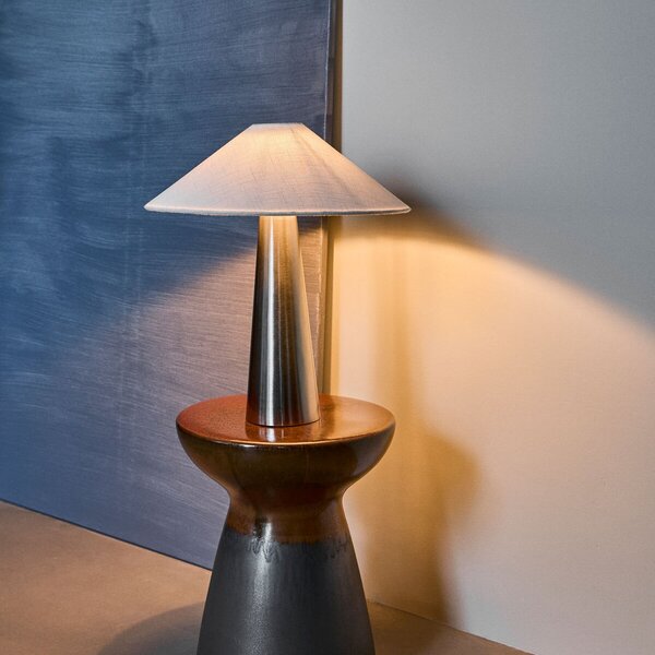 Lampa Stołowa House Doctor, Soffi, metaliczny, salon, metal, design