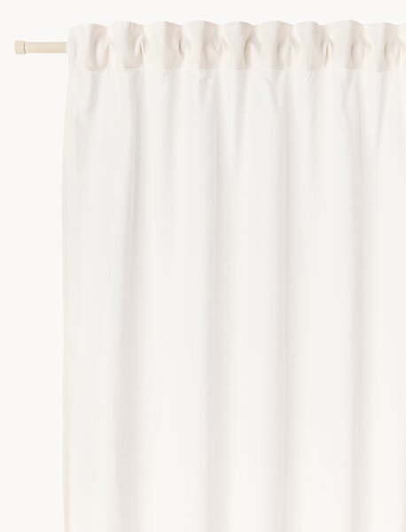 Zasłona półtransparentna na taśmie Sari, S 280 cm