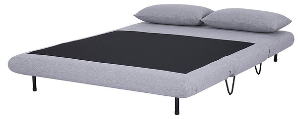 Szara rozkładana sofa ZENIA