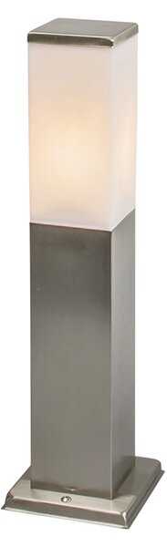 Inteligentna lampa zewnętrzna 45 cm stal z Wi-Fi P45 - Malios