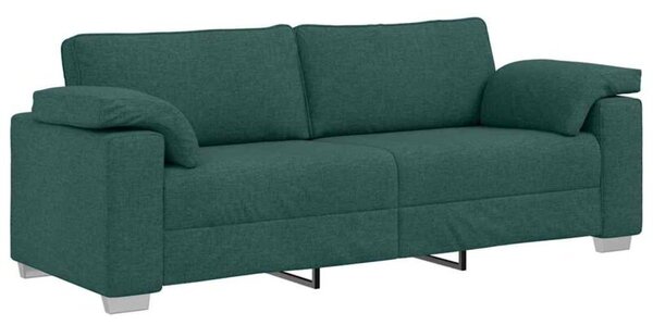 Sofa ciemna zieleÅ 219 x 77 x 82 cm tkanina