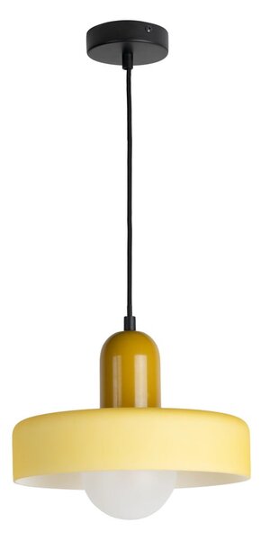 Żółta lampa wisząca ø 25 cm Opaco Grato – Leitmotiv