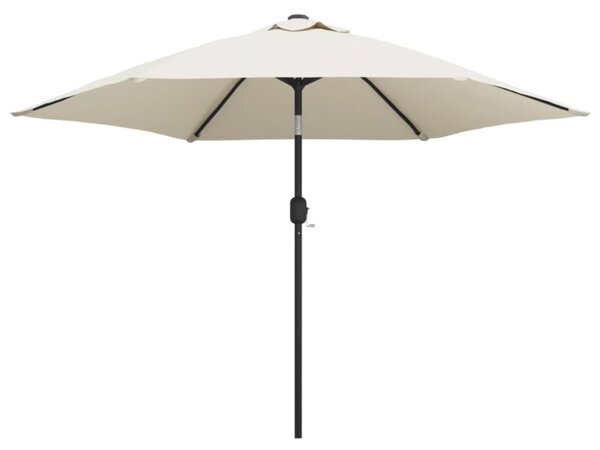 Parasol ogrodowy, biały, 3 m
