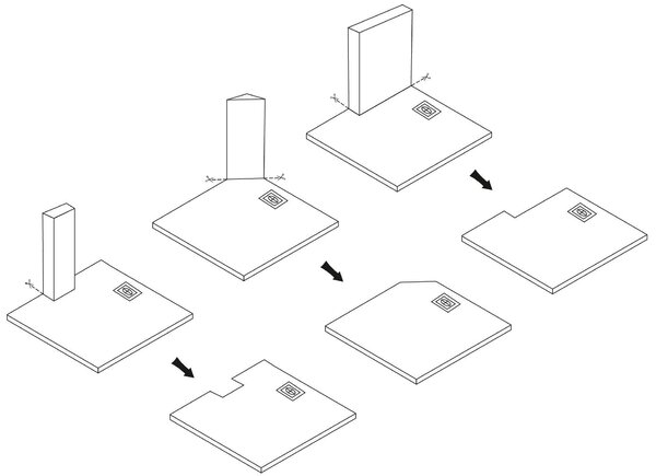 Brodzik prysznicowy Bazalt CARRARA WHITE 90x90