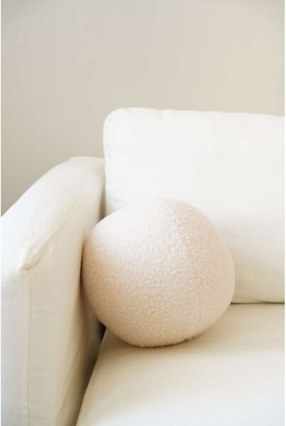 Poduszka dekoracyjna z materiału bouclé ø 20 cm Top – Mioli Decor
