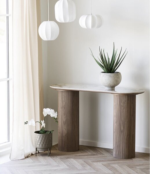Metalowa osłonka na doniczkę ø 21 cm Tule – House Nordic