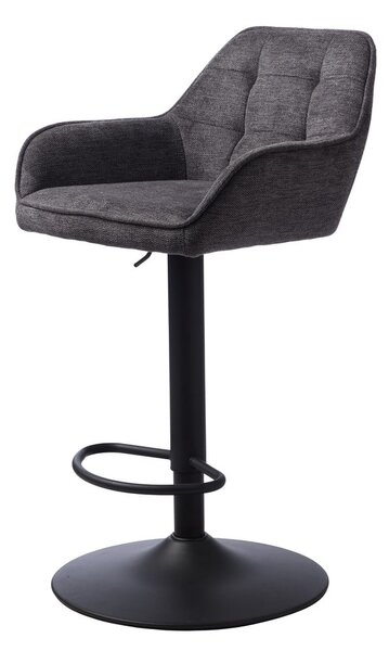 Ciemnoszary hoker z regulowaną wysokością Nolan – Unique Furniture