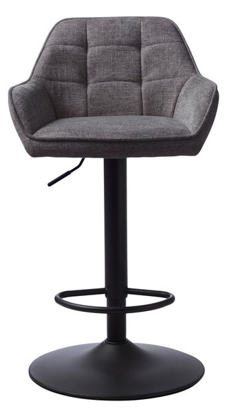 Ciemnoszary hoker z regulowaną wysokością Nolan – Unique Furniture