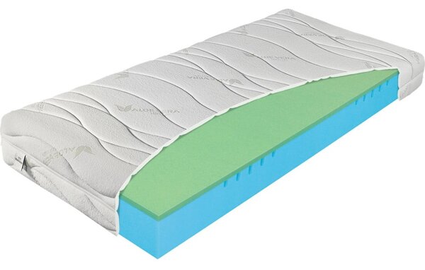 Twardy/ekstra twardy piankowy materac dwustronny/termoregulacyjny 140x190 cm Polargel Superior – Materasso