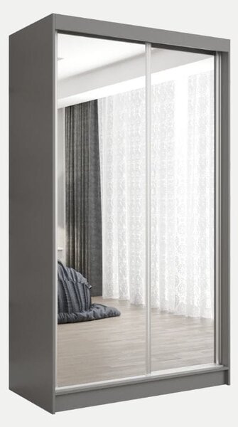 Szafa Debra 120 cm | szary mat