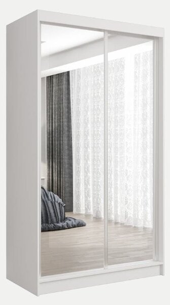 Szafa Debra 120 cm | biały mat