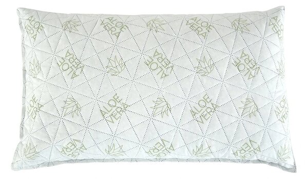 Poduszka anatomiczna VISCO LUXURY ALOE VERA 45x75 cm - Torba ZIP