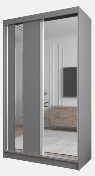 Szafa Grace 120 cm | szary mat