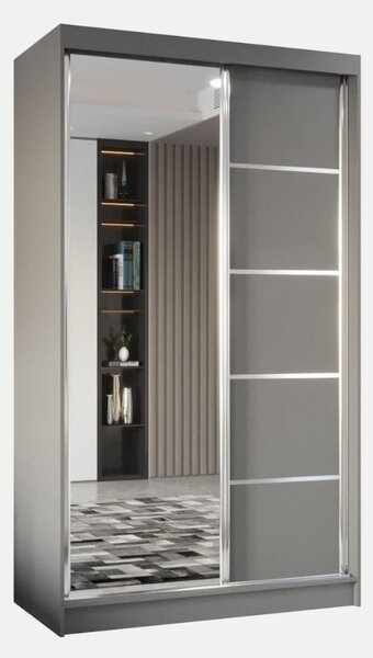Szafa Marco 120 cm | szary mat