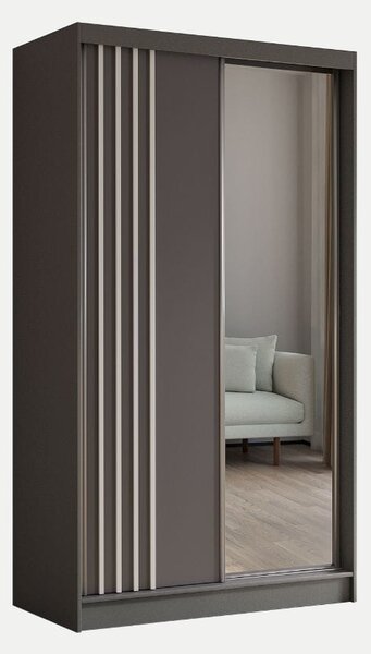 Szafa Nalia 120 cm | szary mat