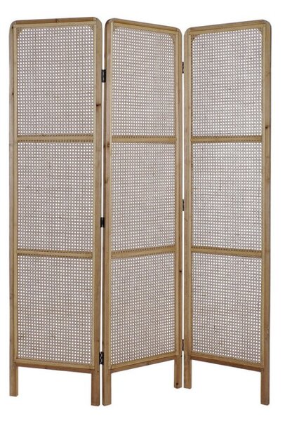 Emaga Parawan DKD Home Decor Brązowy Rattan (135 x 2 x 180 cm)