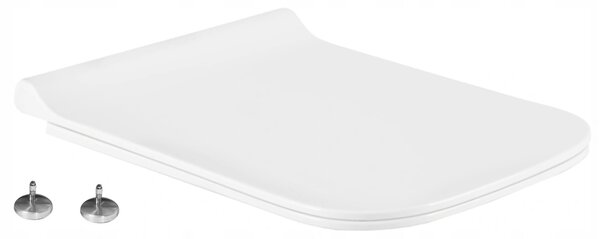 Mexen deska wolnoopadająca slim, duroplast, biała - 39070100