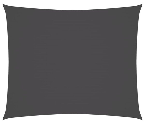 Żagiel ogrodowy, tkanina oxford, prostokątny, 2x3 m, antracyt