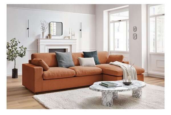 Pomarańczowy narożnik Belair – Bobochic Paris